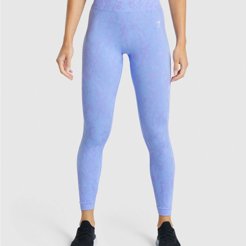Gymshark Adapt Animal Seamless Leggings - Butterfly | Light Blue